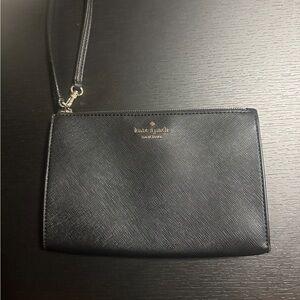 Black Kate Spade Wristlet